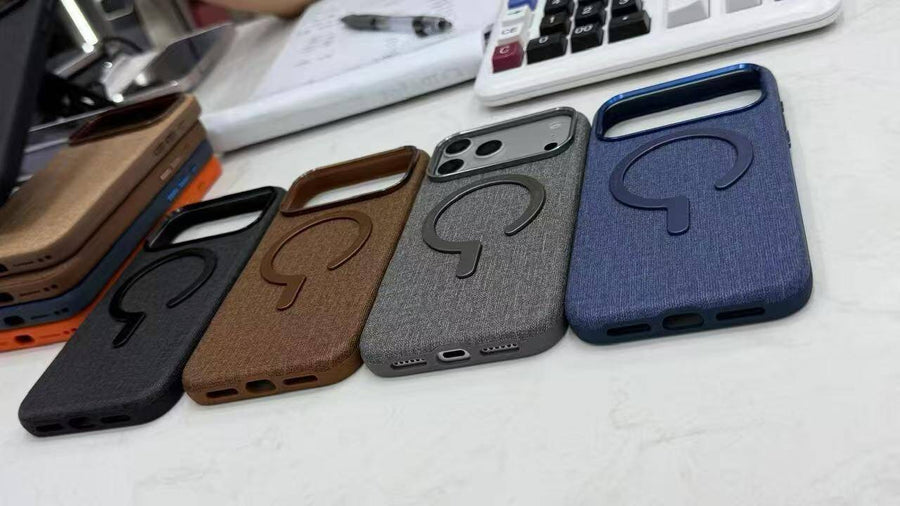 Fabric Texture Magnetic Phone Case