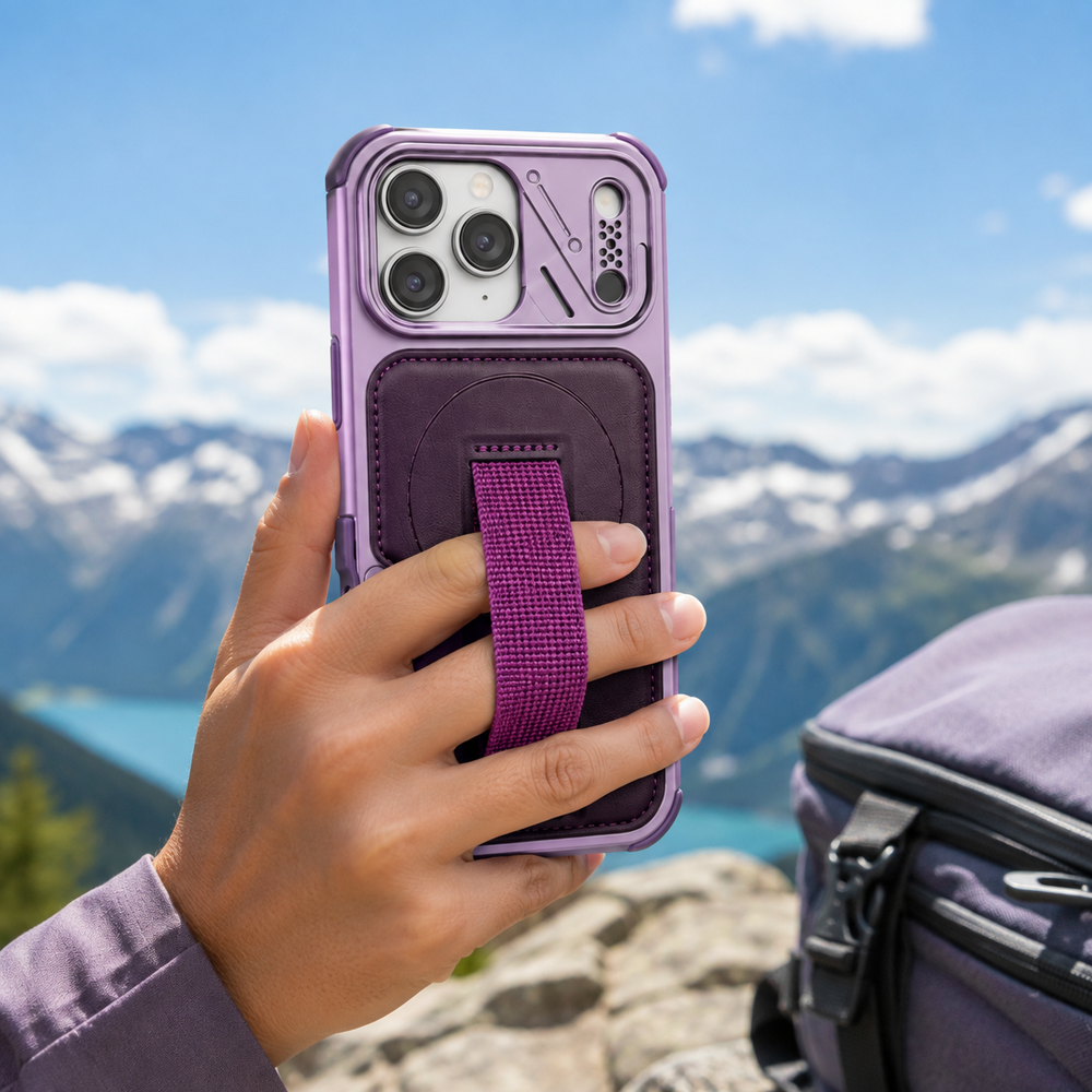 CNYOZA A01-ip-0005 TPU strap iPhone case travel scene