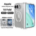 CNYOZA A04-IP-0002-18 clear TPU magnetic case for iPhone 18 Fold