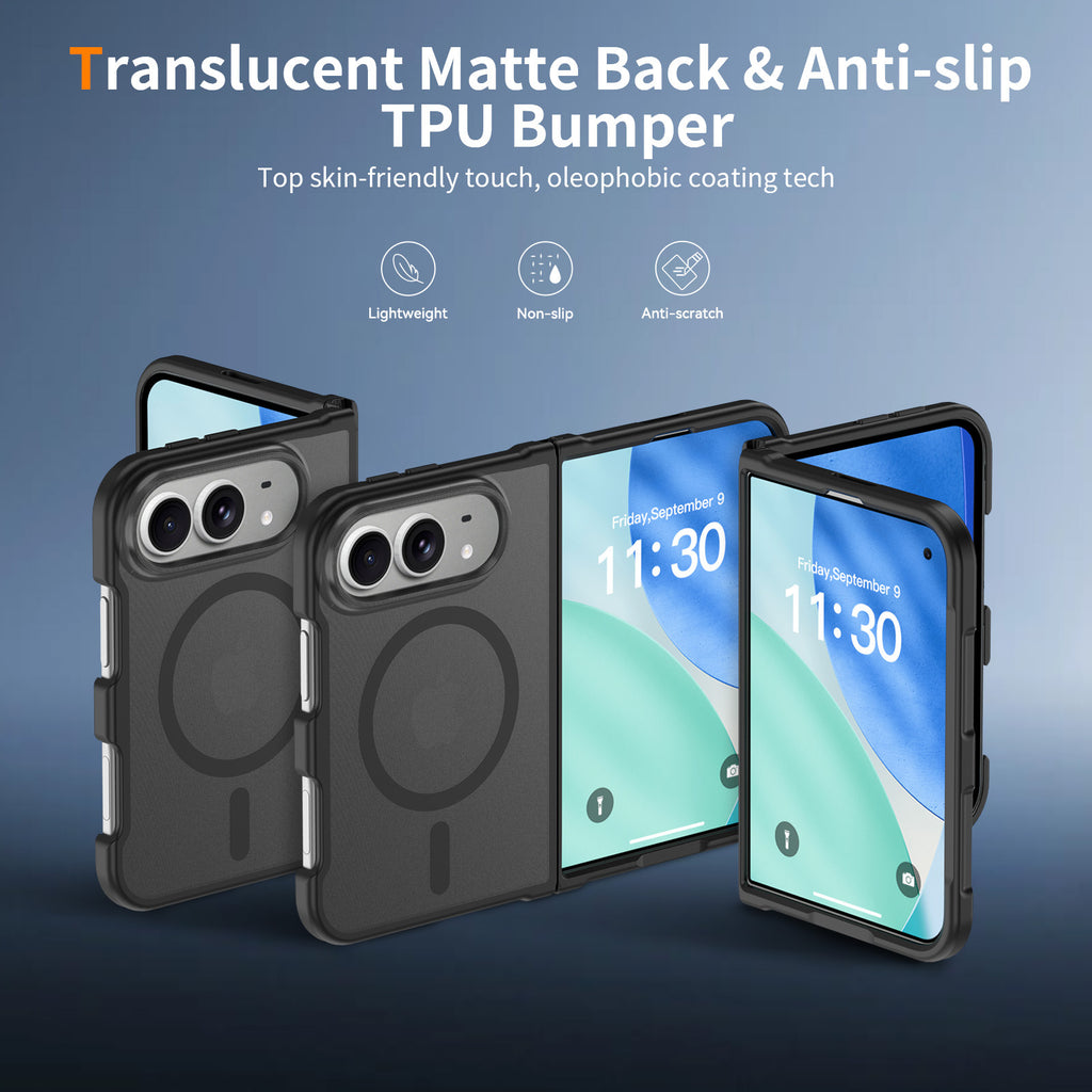 CNYOZA A04-IP-0003-18 matte back and anti-slip TPU bumper