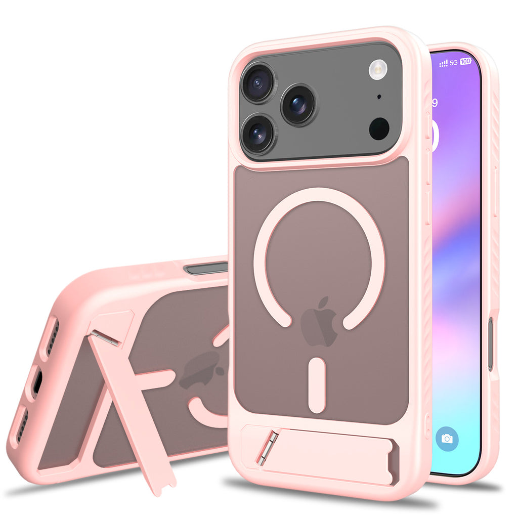 A04-IP-0004-18 light pink magnetic kickstand case