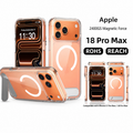 A04-IP-0006 iPhone magnetic clear kickstand case main image