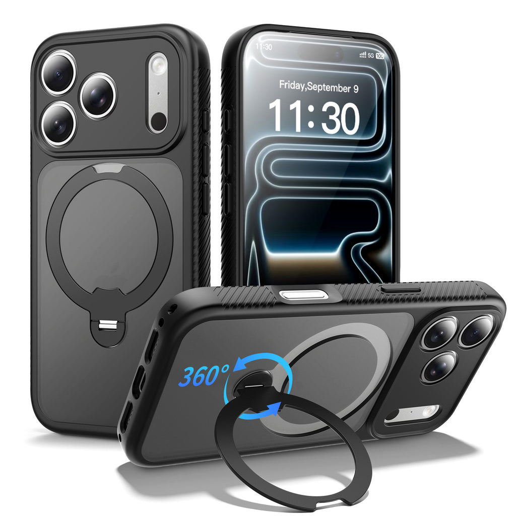 A04-IP-0008 black rotating ring case