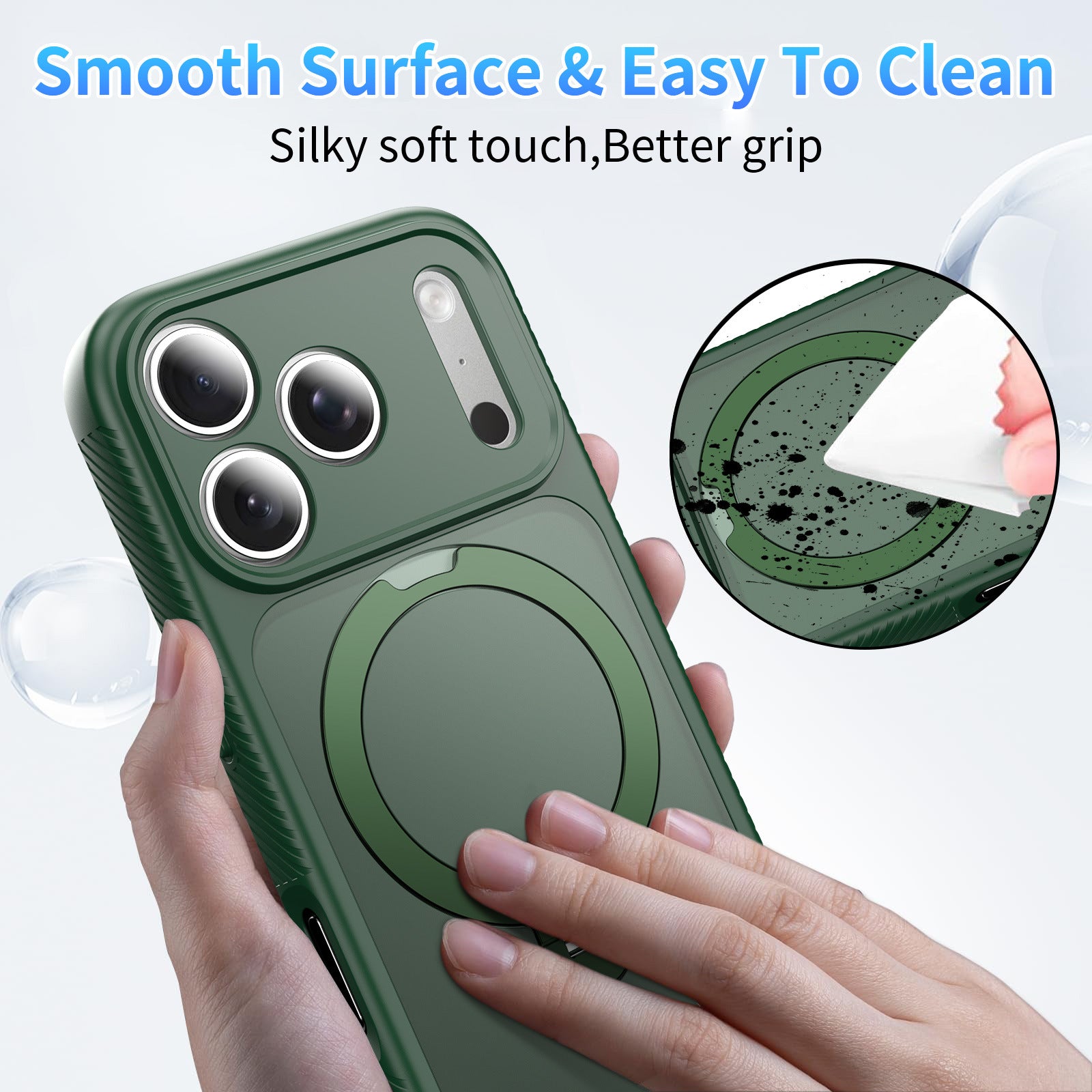 A04-IP-0008 smooth easy-clean surface