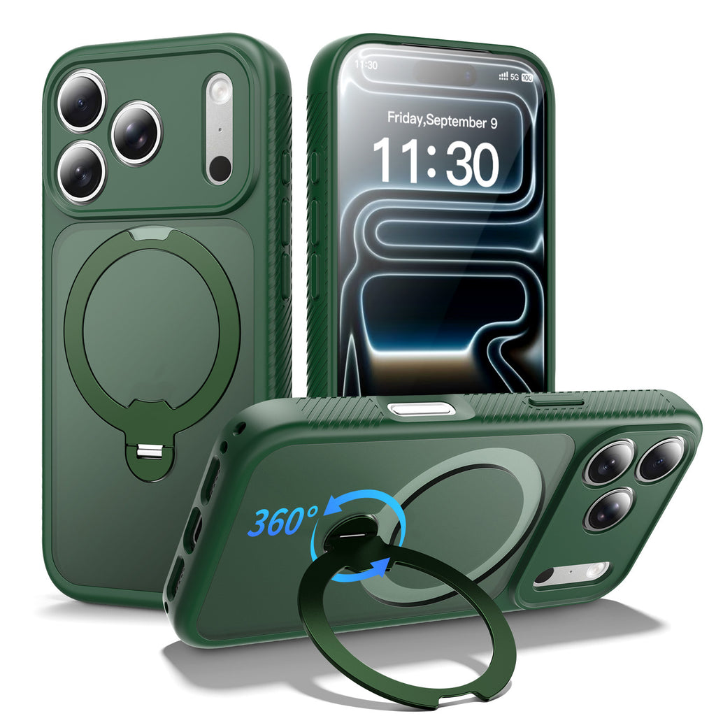 A04-IP-0008 dark green rotating ring case
