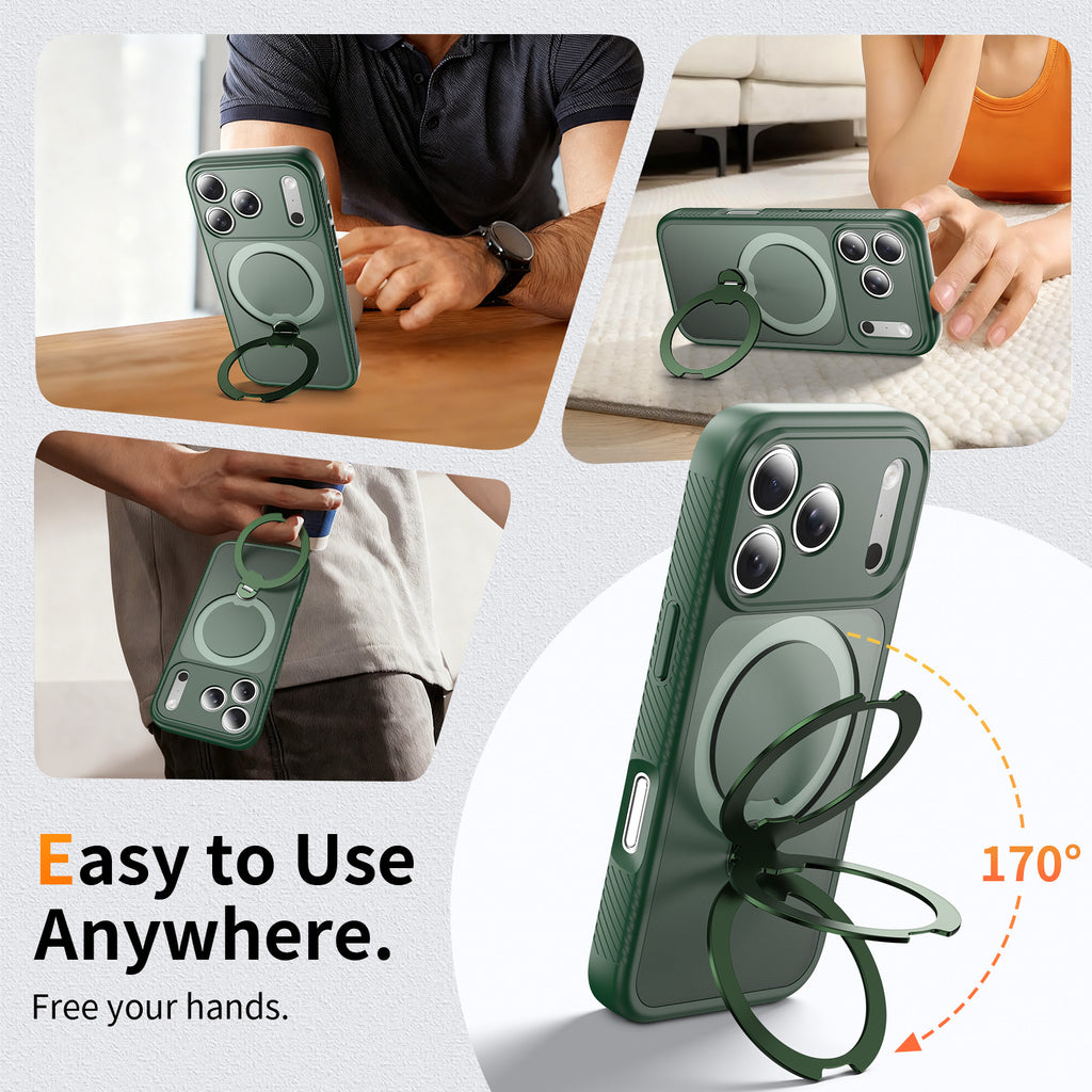 A04-IP-0008 rotating ring kickstand in use