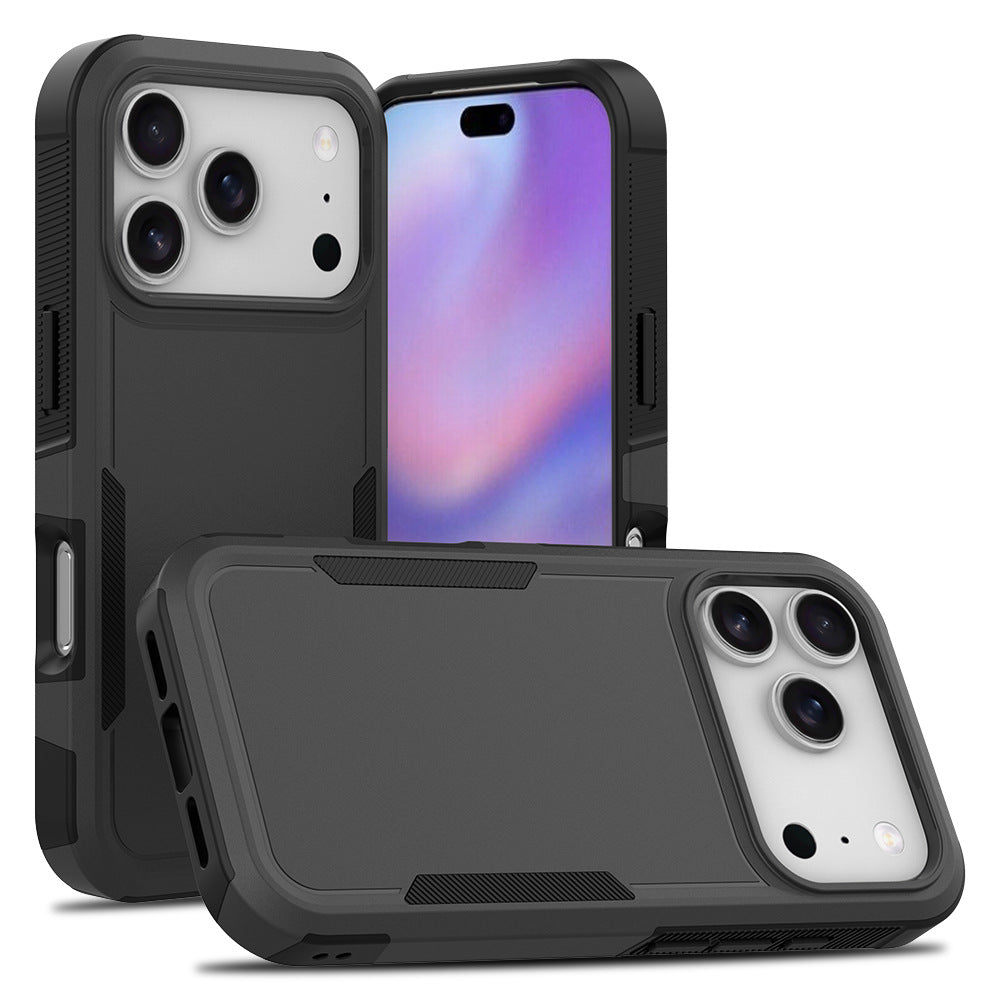 A04-IP-0009 rugged iPhone case black product view