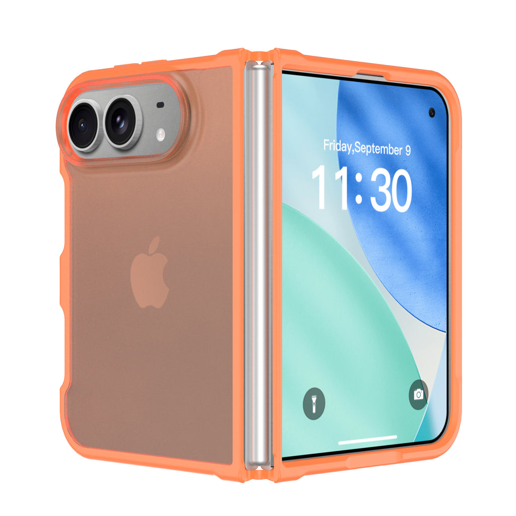 A04-IP-0010 orange folding iPhone case