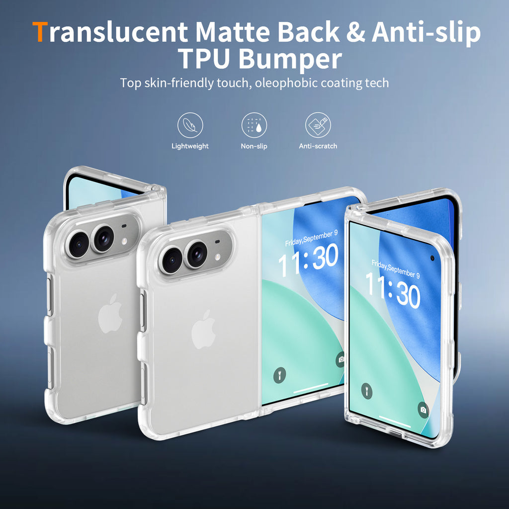 A04-IP-0010 translucent matte TPU bumper