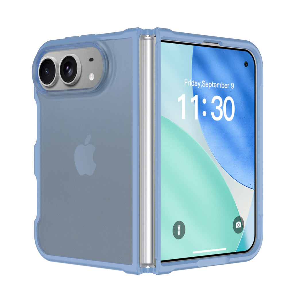 A04-IP-0010 blue folding iPhone case