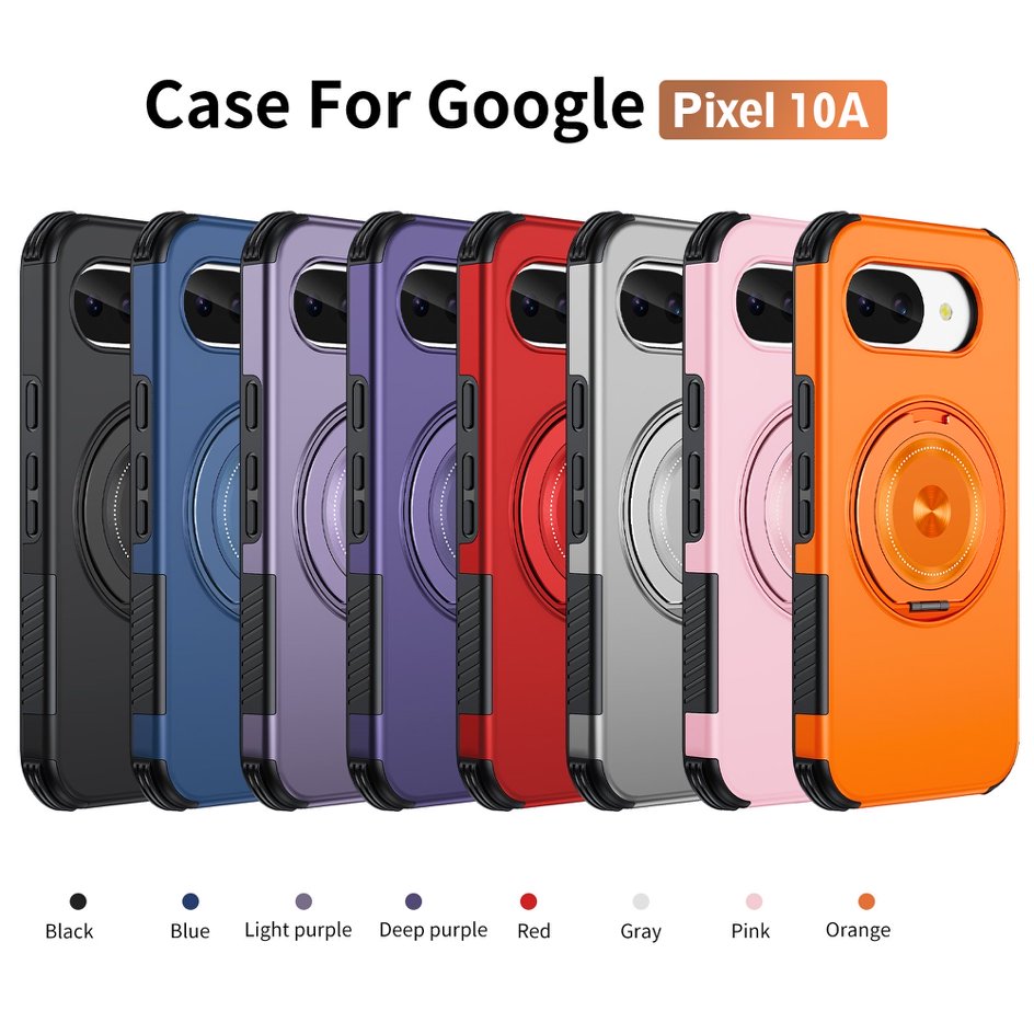 A05-GG-0001 Google Pixel 10A magnetic ring stand case color options