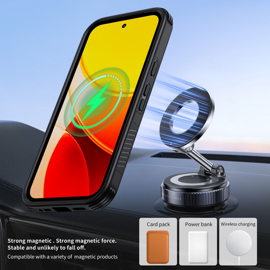 A05-GG-0001 strong magnetic compatibility with car mount power bank and wireless charging