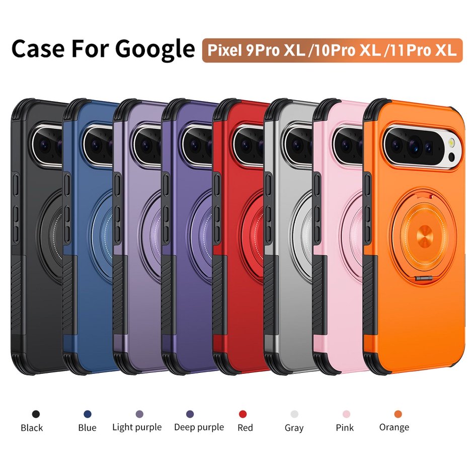 A05-GG-0003 Google Pixel 9 Pro XL 10 Pro XL 11 Pro XL magnetic kickstand case colors