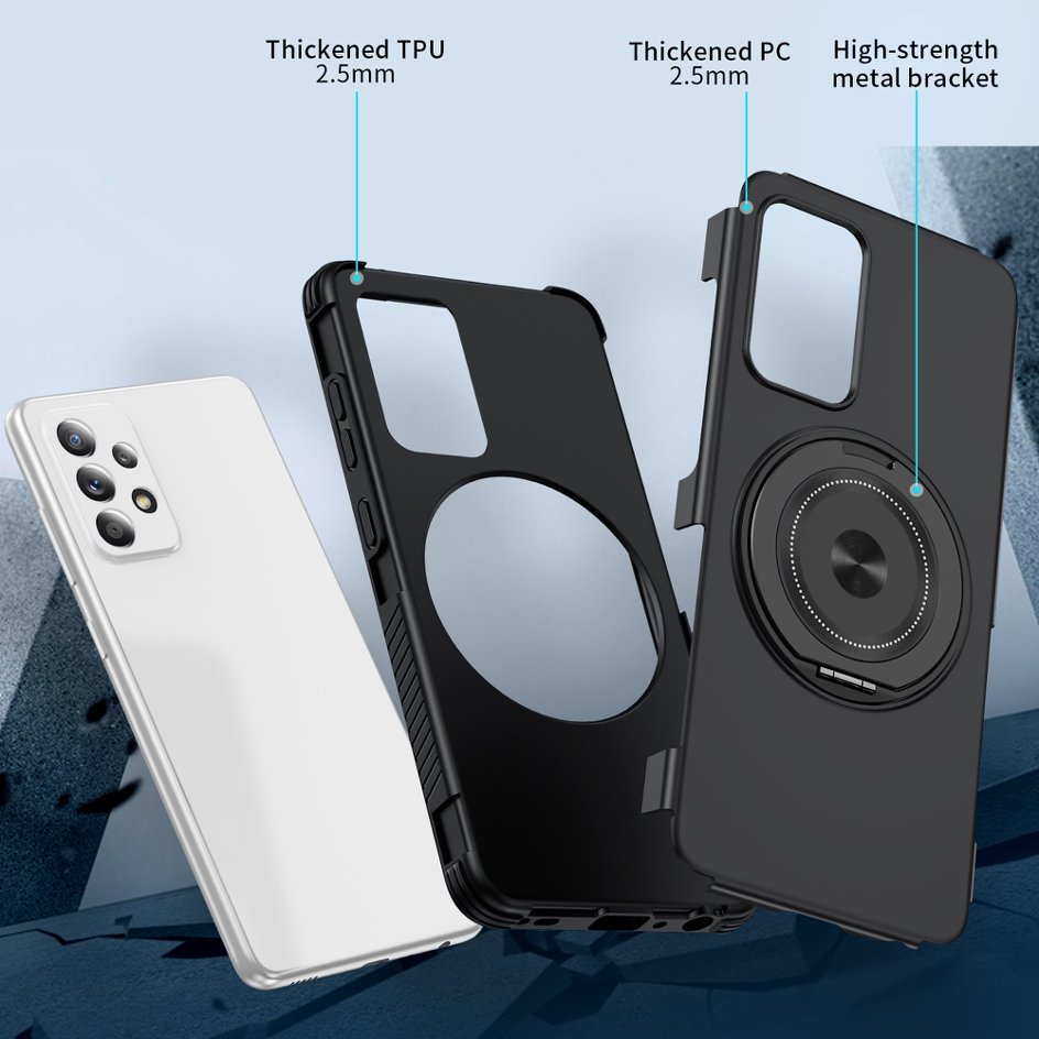 A05-SX-A0007 Samsung magnetic ring kickstand case materials