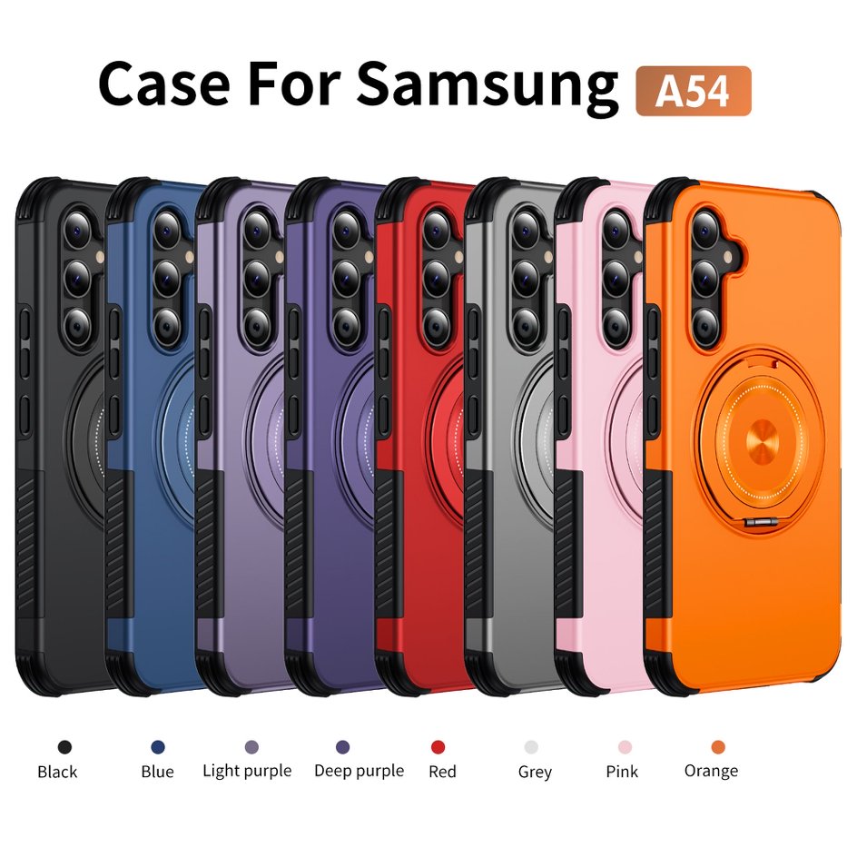 A05-SX-A0008 Samsung Galaxy A54 magnetic ring kickstand case main
