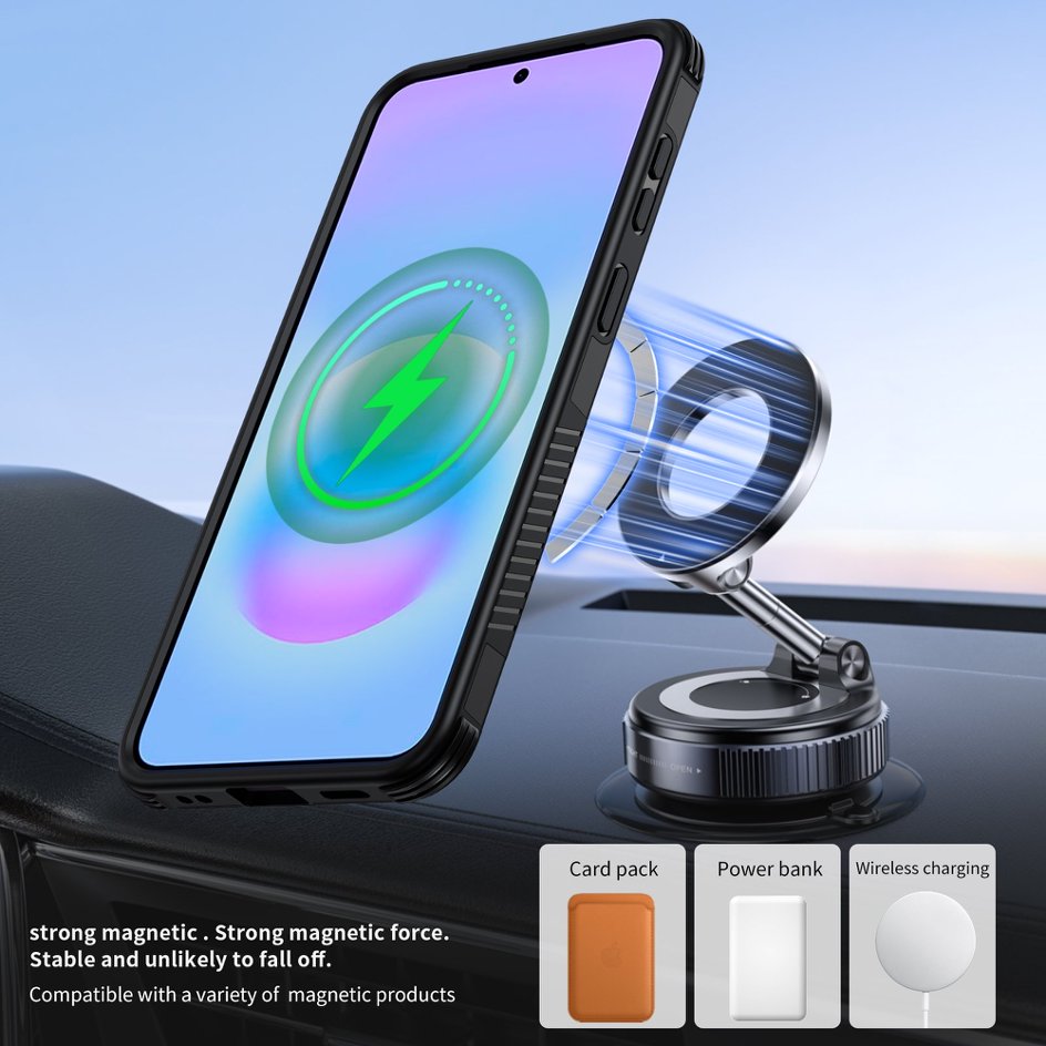 A05-SX-A0009 Samsung Galaxy A57 magnetic ring kickstand case magnetic accessories