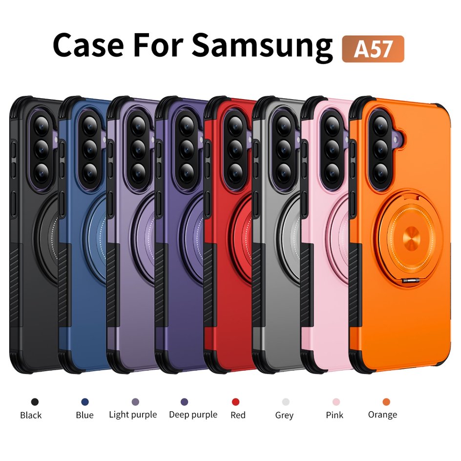 A05-SX-A0009 Samsung Galaxy A57 magnetic ring kickstand case main