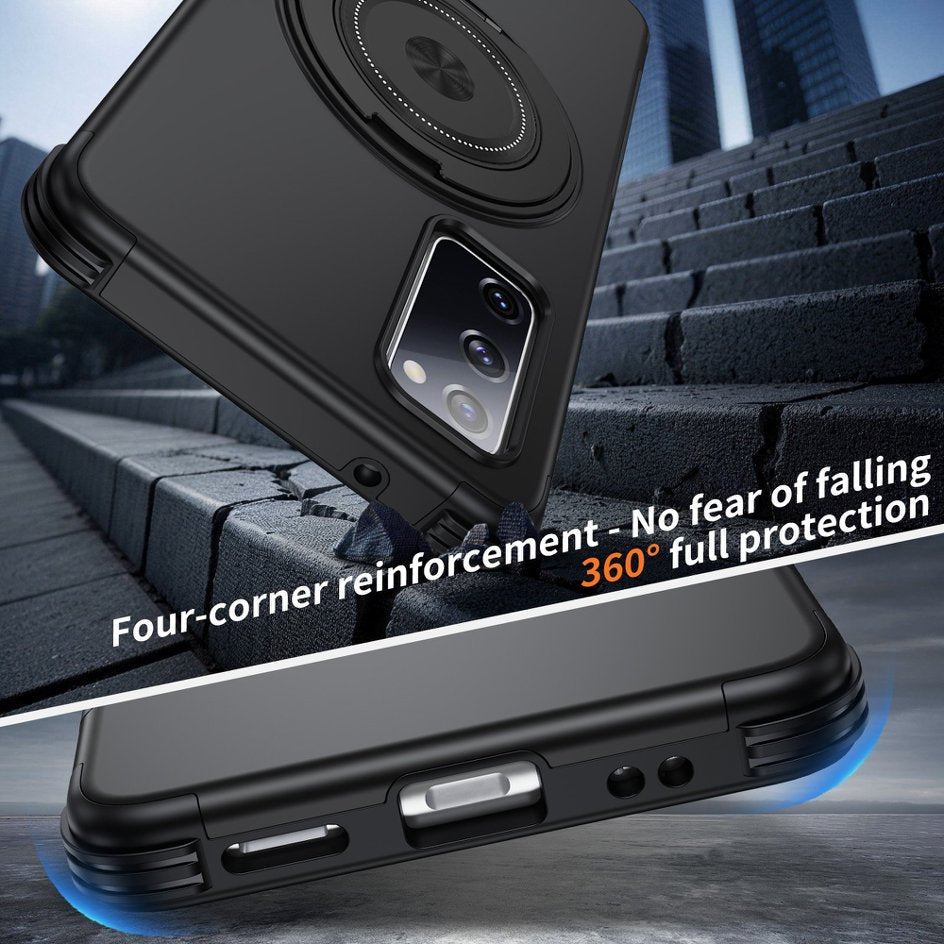A05-SX-A0010 Samsung Galaxy S20 FE magnetic ring kickstand case corner protection