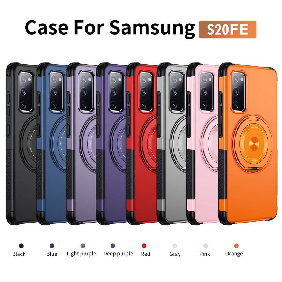 A05-SX-A0010 Samsung Galaxy S20 FE magnetic ring kickstand case main