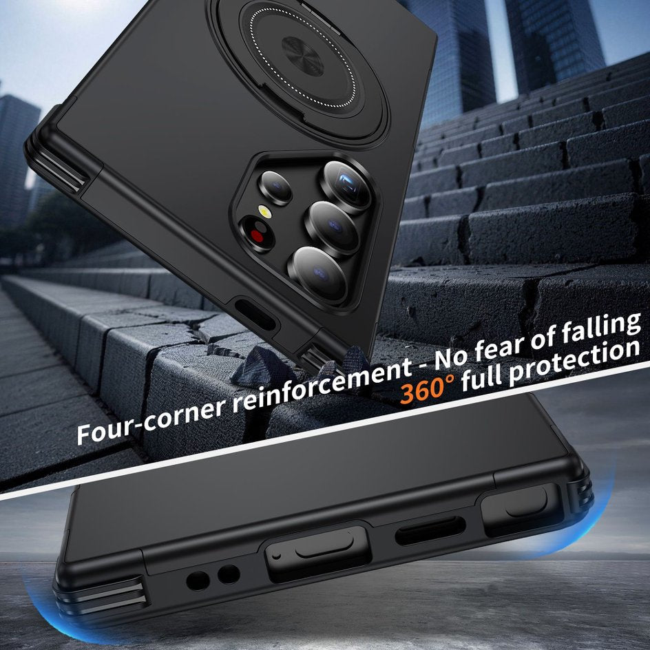 A05-SX-A0012 Samsung Galaxy S24 Ultra magnetic ring kickstand case corner protection