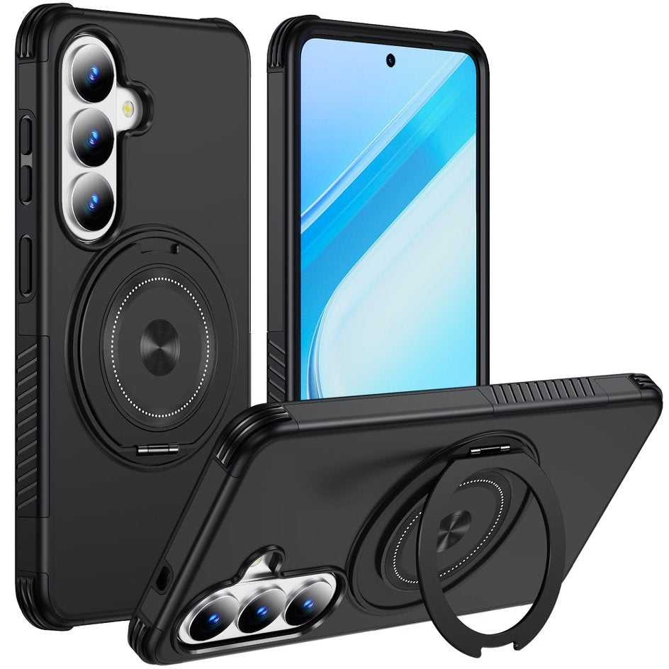 A05-SX-A0013 Samsung Galaxy S24 Plus S25 Plus magnetic ring kickstand case product views