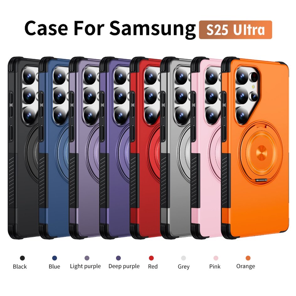 A05-SX-A0015 Samsung Galaxy S25 Ultra magnetic ring kickstand case main