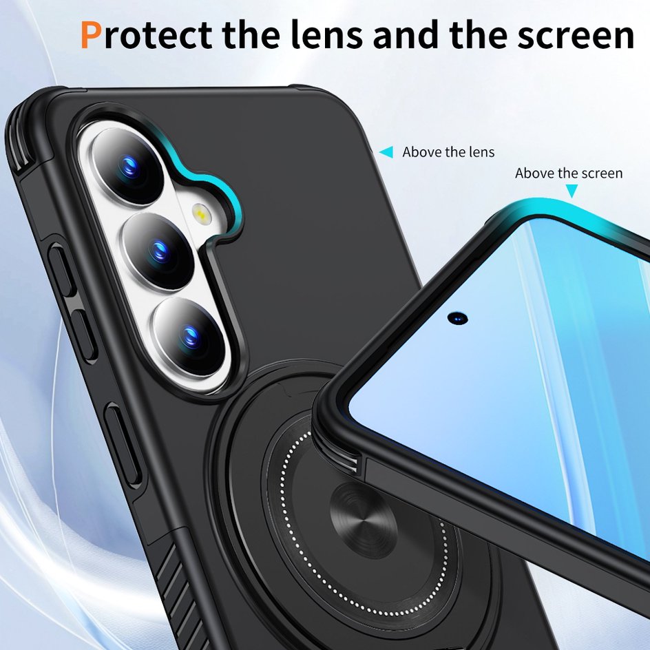 A05-SX-A0016 Samsung Galaxy S26 magnetic ring kickstand case camera screen protection