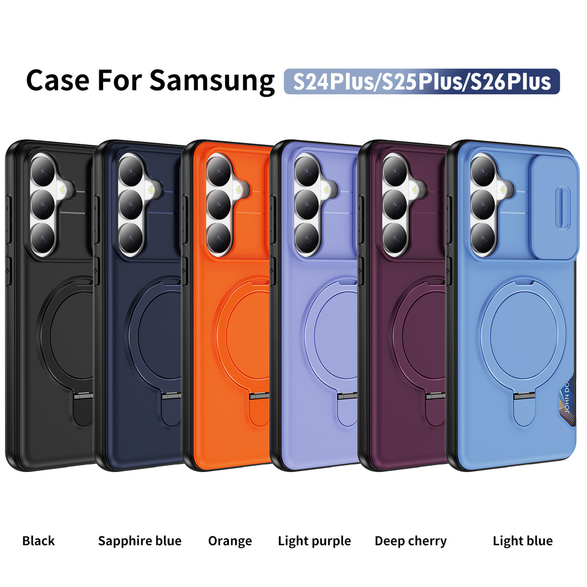 A05-SX-B0001 Samsung card holder sliding camera cover case - view 1