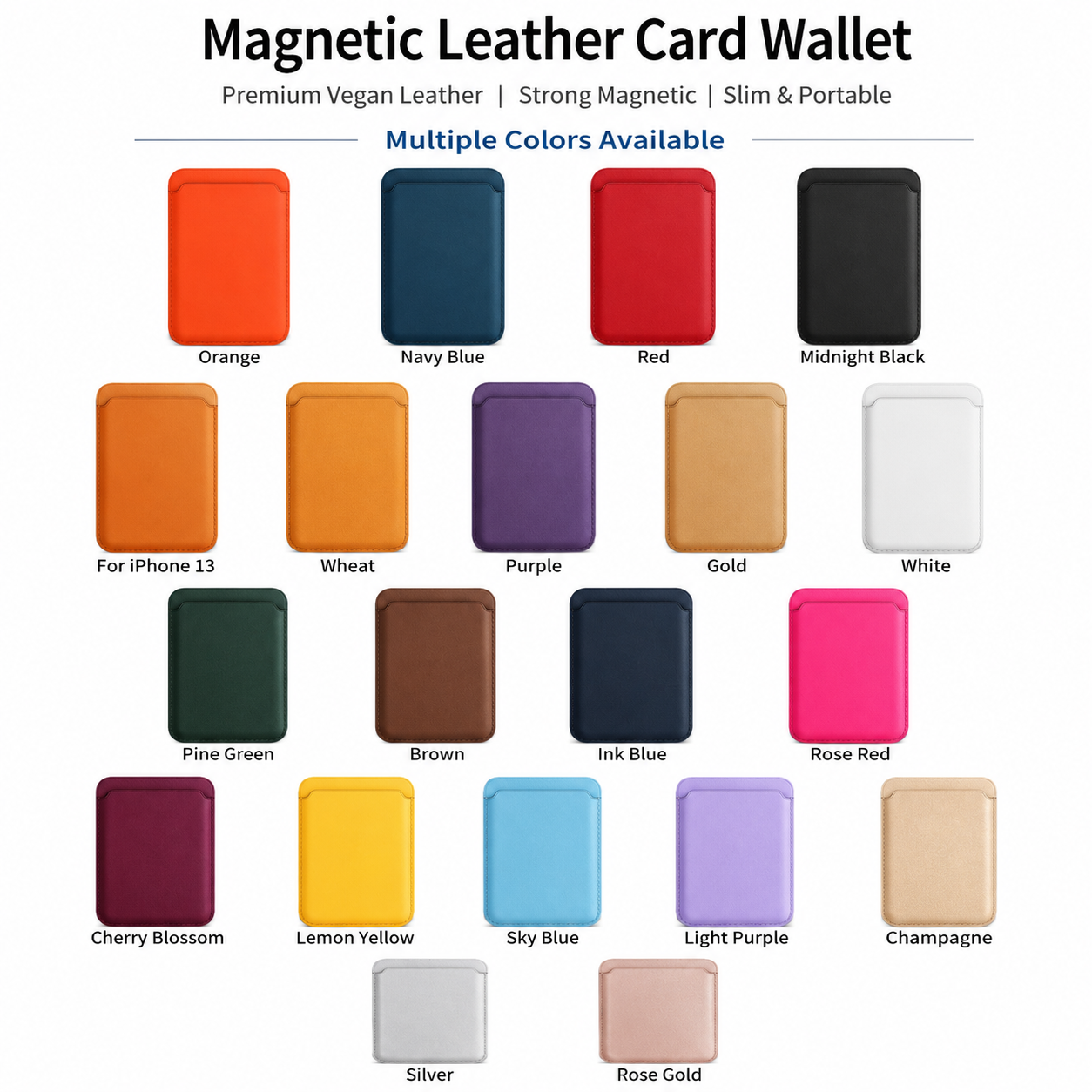 MagSafe Magnetic Card Wallet for iPhone B01-0001