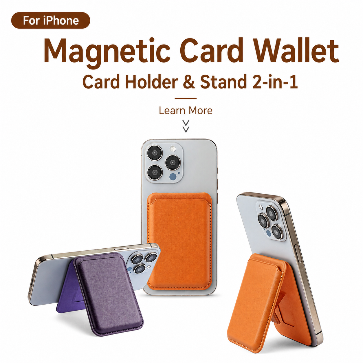 MagSafe Magnetic Card Wallet for iPhone B01-0004
