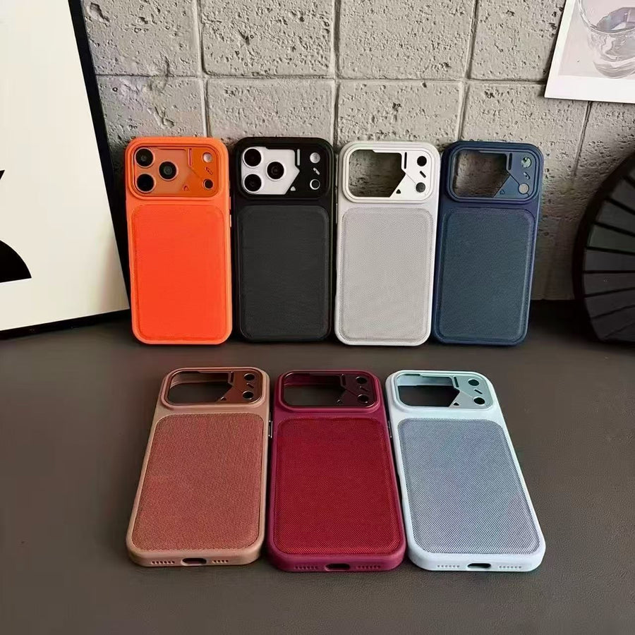 Camera Protection Textured Phone Case